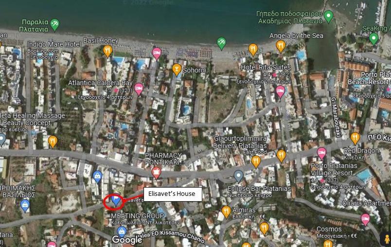 Elisavet'S House Villa Platanias  Exterior photo